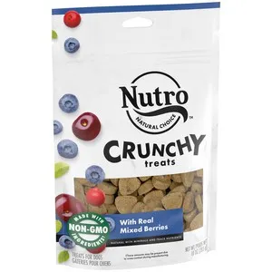 6/10 oz. Nutro Crunchy Treats Mixed Berry - Treats